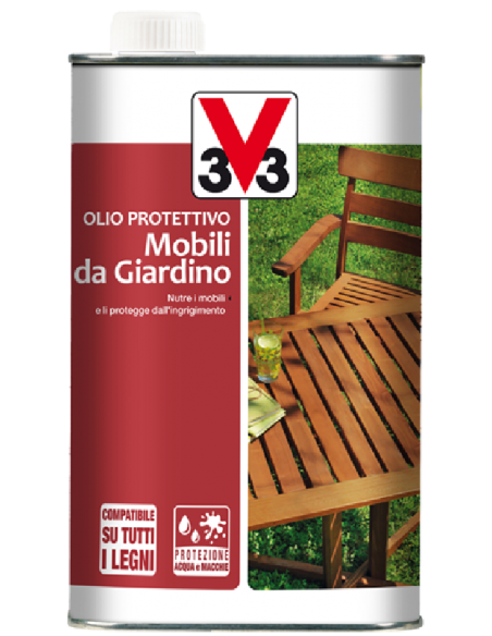 OLIO PROTETTIVO MOBILI DA GIARDINO