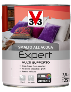 SMALTO MULTI-SUPPORTO EXPERT GRIGIO ACCIAIO