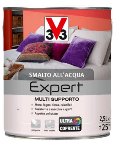 SMALTO MULTI-SUPPORTO EXPERT GRIGIO ACCIAIO