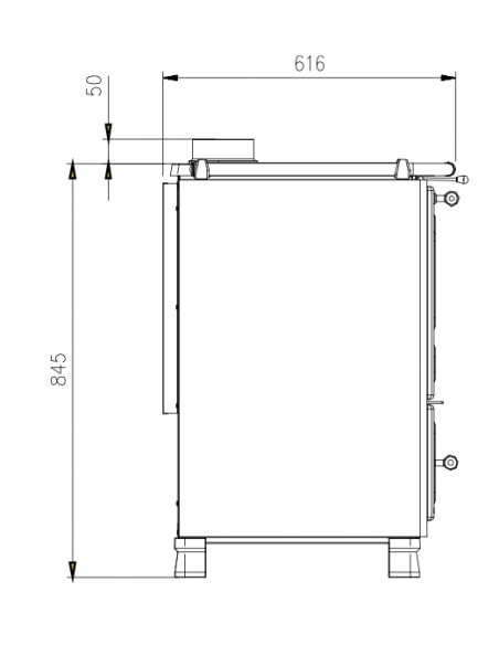 CUCINA A LEGNA MOD. FAMILY 4,5